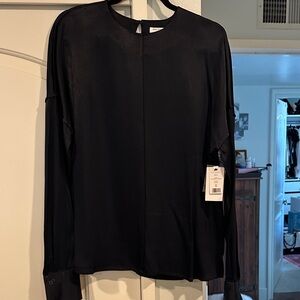 Equipment Women's Midnight Navy Blouse